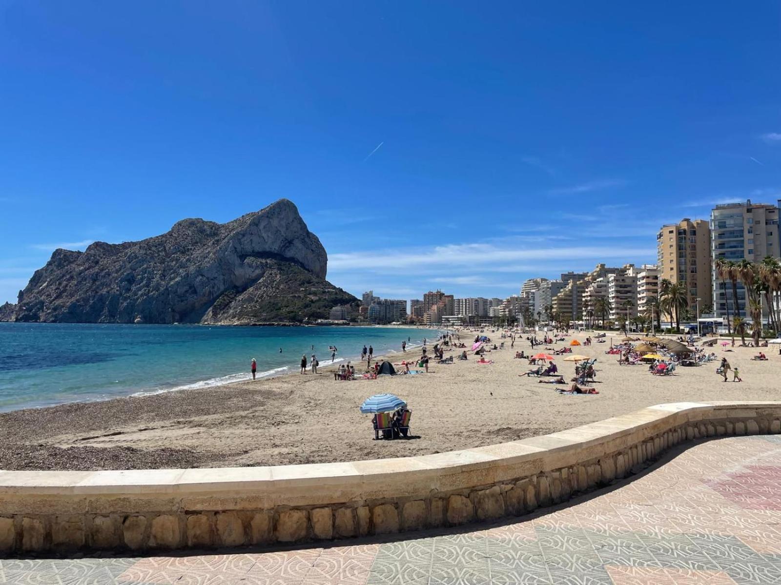 Eerstelijns Appartement Vive Cada Momento Zeezicht En Pal Aan De Boulevard En Strand Calpe, Toplocatie Ngoại thất bức ảnh